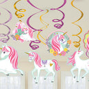 unicorn swirl decoration
