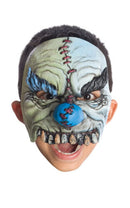 Adult DELUXE SMILES or CHUCKLES MASKS Sinister Horror Halloween Evil Freaky Scar