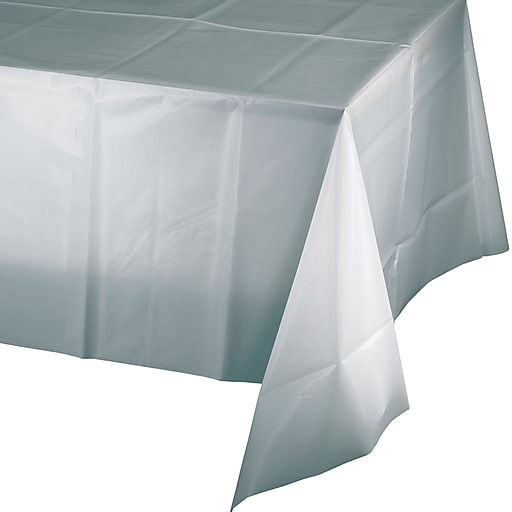 Silver table cover