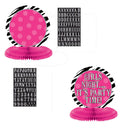 Zebra table centerpieces
