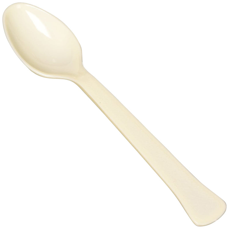 HEAVY WEIGHT PLASTIC SPOONS FRN