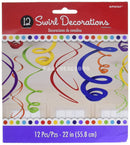 SWIRL DECORATION RAINBOW