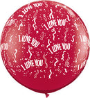 LATEX I LOVE YOU A - ROUND